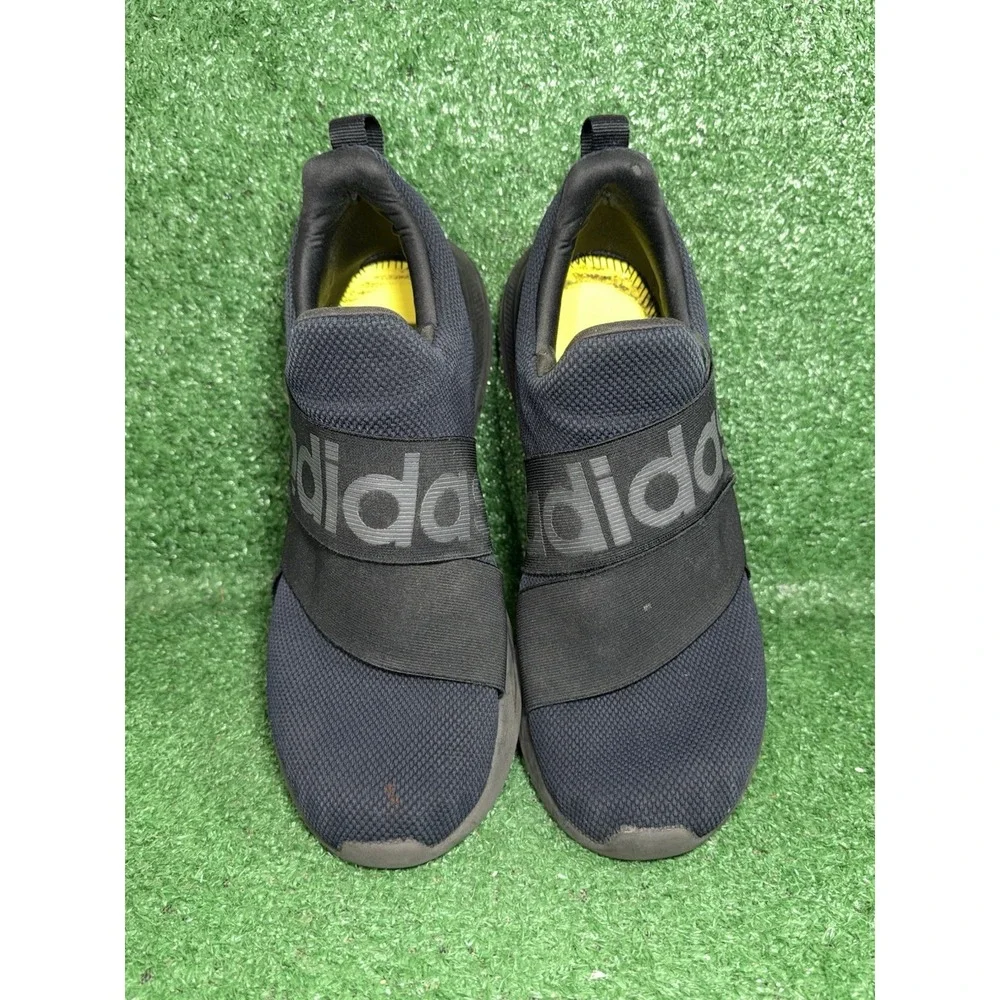 Adidas Mens‎ Size 12.5 Lite Racer Adapt 6.0 Black Running Shoes Comfort Sneakers